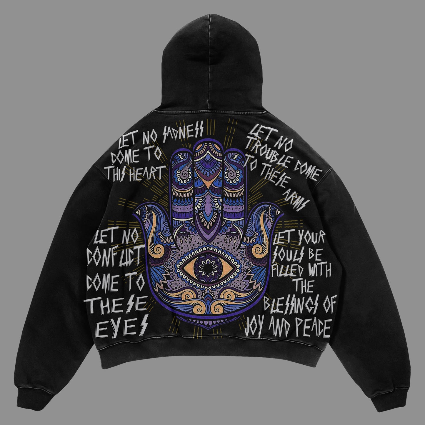 Eye of Evil Inquired Minds Graphic Hoodie