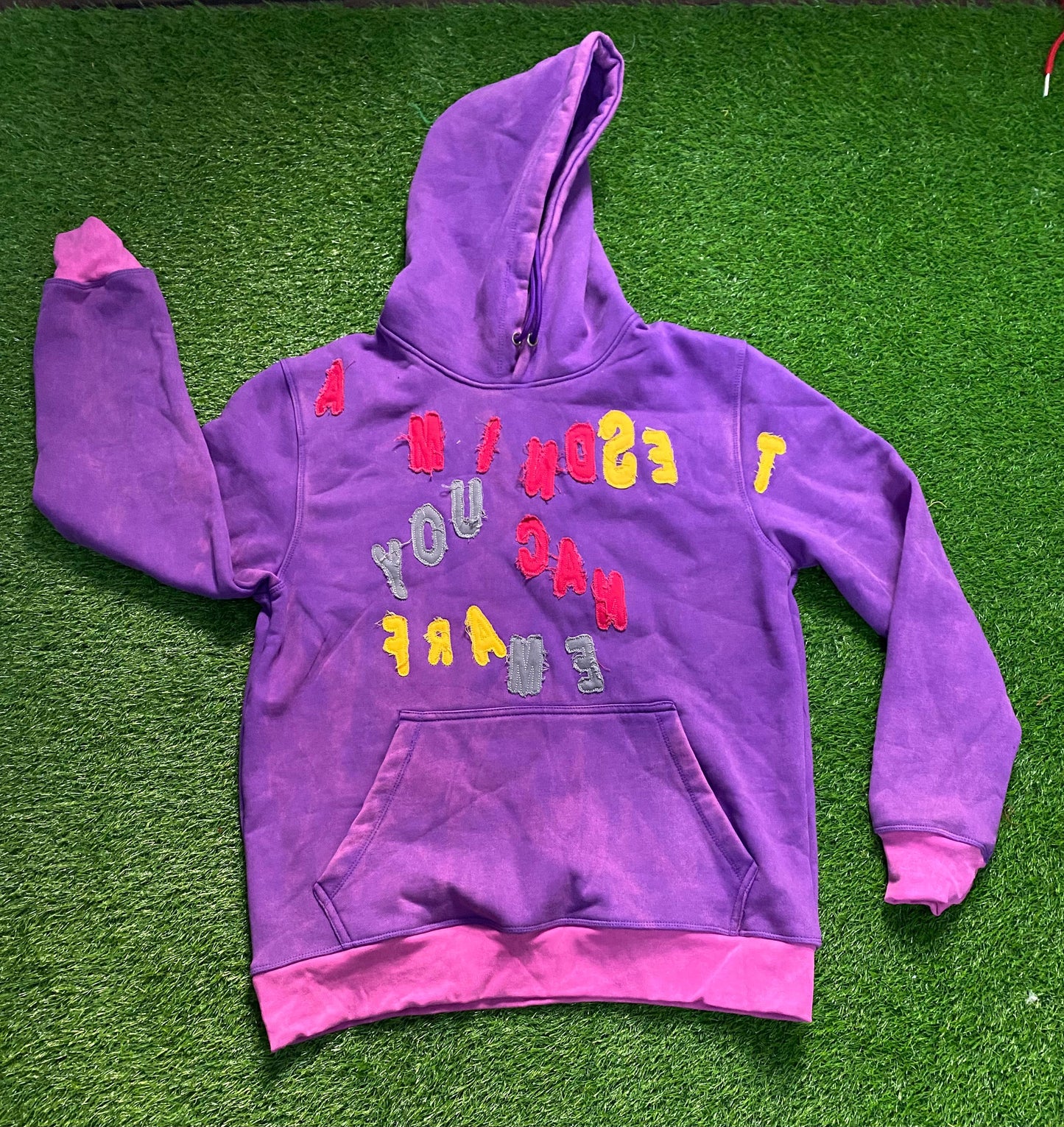 Inquired Framework Acid Washed Hoodie